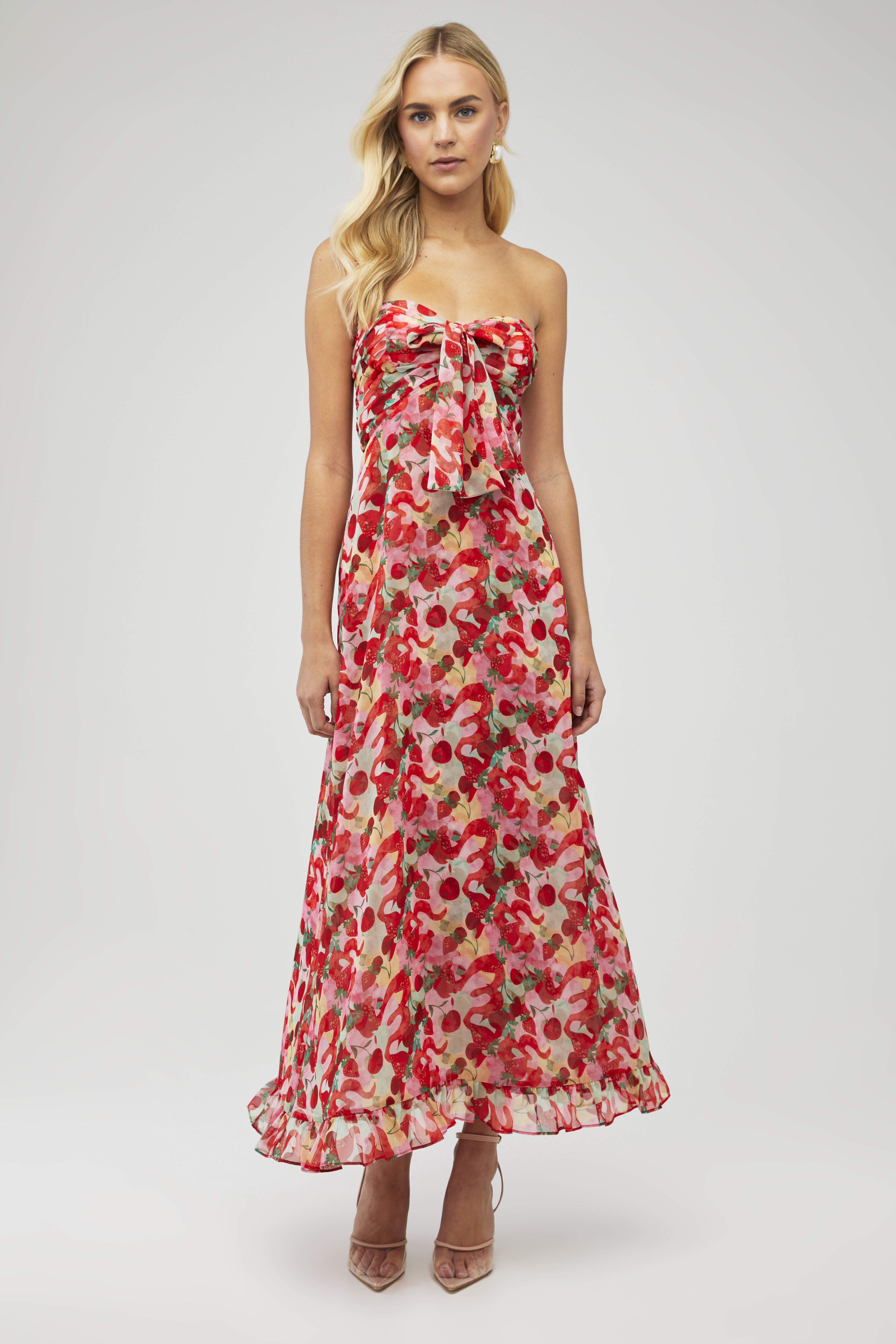 carla maxi dress for love and lemons For Love & Lemons Carla Maxi Dress