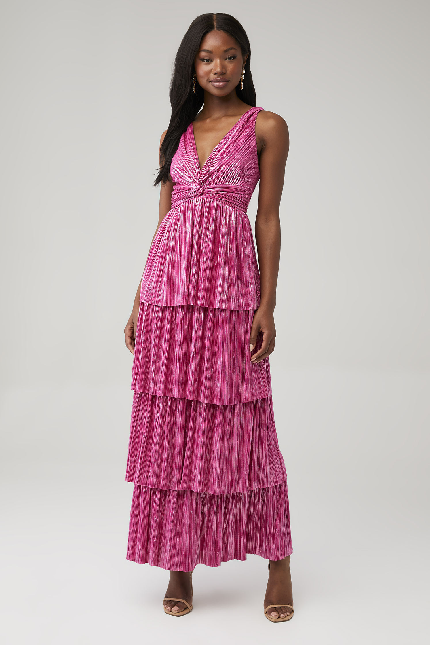 SABINA MUSAYEV | Helena Dress in Bronze| FashionPass