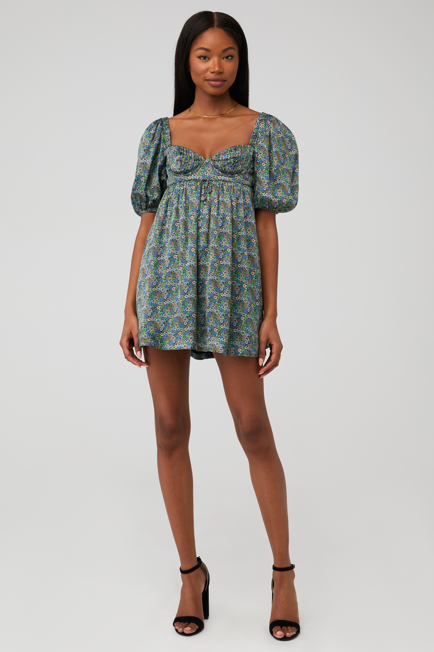 cosmo mini dress for love and lemons For Love & Lemons Cosmo Mini Dress in Lilac